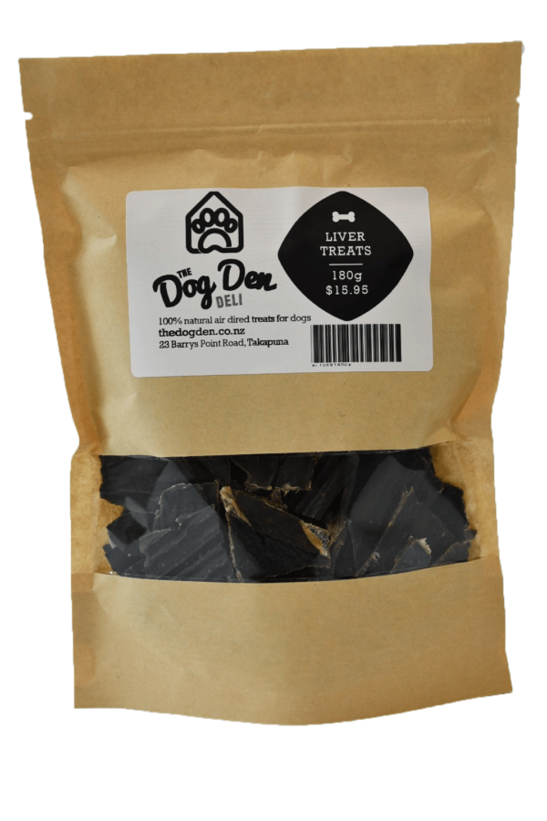 The Dog Den - Liver Treats 180g